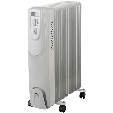 Entac Olejový radiátor, 3 stupně výkonu, max 2000 W, termostat, 9 žeber, přepínač, kolečka
Entac Olejový radiátor, 3 stupně výkonu, max 2000 W, termostat, 9 žeber, přepínač, kolečka