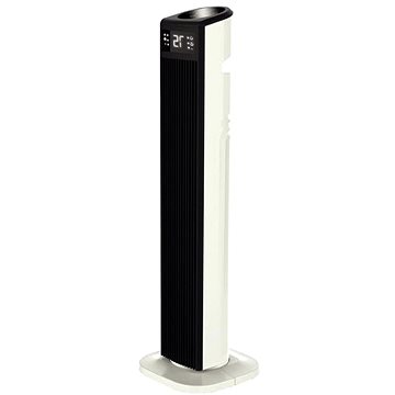 Entac Sloupový teplovzdušný ventilátor 70 cm, 2 stupně výkonu, max 2000 W, displej
Entac Sloupový teplovzdušný ventilátor 70 cm, 2 stupně výkonu, max 2000 W, displej