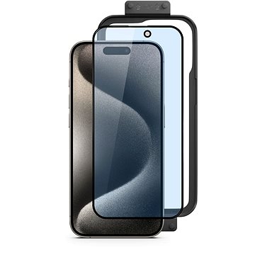 Epico 3D+ ochranné sklo s filtrem proti modrému světlu pro iPhone 15 Pro Max - s instalačním rámečk
Epico 3D+ ochranné sklo s filtrem proti modrému světlu pro iPhone 15 Pro Max - s instalačním rámečk