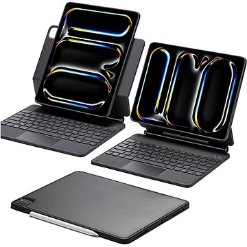 ESR Rebound Magnetic Keyboard Case 360, Compatible with iPad Pro 13 (2024), DE Layout, Black
ESR Rebound Magnetic Keyboard Case 360, Compatible with iPad Pro 13 (2024), DE Layout, Black