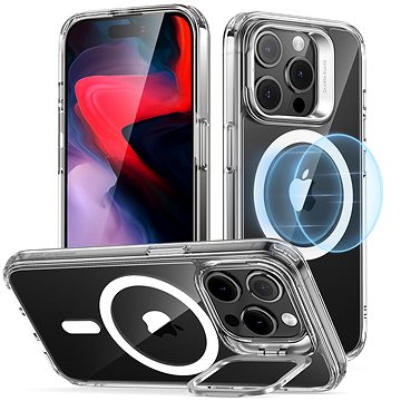 ESR Classic Hybrid Case with Stash Stand (HaloLock), Compatible with iPhone 15 Pro, Clear
ESR Classic Hybrid Case with Stash Stand (HaloLock), Compatible with iPhone 15 Pro, Clear