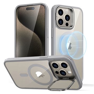 ESR Classic Hybrid Case with Stash Stand (HaloLock), Compatible with iPhone 15 Pro Max, Clear Grey
ESR Classic Hybrid Case with Stash Stand (HaloLock), Compatible with iPhone 15 Pro Max, Clear Grey