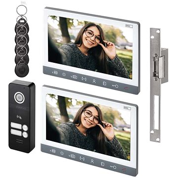 EMOS Sada videotelefonu EM-10AHD pro 2 účastníky s elektronickým zámkem otevřeno/zavřeno
EMOS Sada videotelefonu EM-10AHD pro 2 účastníky s elektronickým zámkem otevřeno/zavřeno
