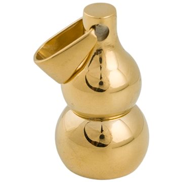 Feng Shui Harmony Wulou ochrana, Wulou tykev přívěšek z nerezové oceli, zlatý 30 × 10 mm
Feng Shui Harmony Wulou ochrana, Wulou tykev přívěšek z nerezové oceli, zlatý 30 × 10 mm