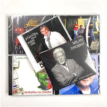 Donutil Miroslav, Hypochondr Jarda, Keks, Fleret, Drobný Milan: Kolekce POP 2 (6xCD) - CD
Donutil Miroslav, Hypochondr Jarda, Keks, Fleret, Drobný Milan: Kolekce POP 2 (6xCD) - CD