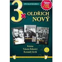 3x Oldřich Nový 2: Kristian, Valentin Dobrotivý, Roztomilý člověk /papírové pošetky/ (3DVD) - DVD
3x Oldřich Nový 2: Kristian, Valentin Dobrotivý, Roztomilý člověk /papírové pošetky/ (3DVD) - DVD
