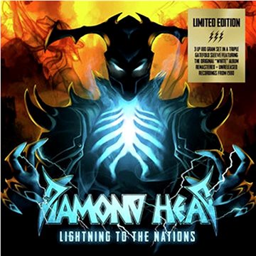 Diamond Head: Lightning To The Nations (The White Album) (Remastered 2021) (3x LP) - LP
Diamond Head: Lightning To The Nations (The White Album) (Remastered 2021) (3x LP) - LP