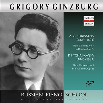 Ginzburg Grigory: Rubinstein: Piano Concerto No. 4,Op. 70 / Tchaikovsky: Piano Concerto No. 1, Op. 2
Ginzburg Grigory: Rubinstein: Piano Concerto No. 4,Op. 70 / Tchaikovsky: Piano Concerto No. 1, Op. 2