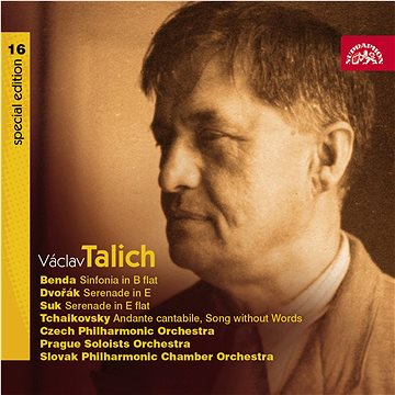 Česká filharmonie, Talich Václav: Talich Special Edition 16. (Benda / Dvořák / Suk) - CD
Česká filharmonie, Talich Václav: Talich Special Edition 16. (Benda / Dvořák / Suk) - CD