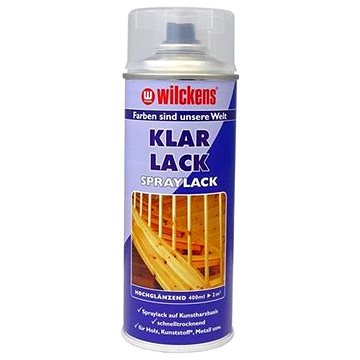Wilckens Bezbarvý lak ve vysokém lesku ve spreji Klarlack Hochglanz Lackspray,WI.16000100140
Wilckens Bezbarvý lak ve vysokém lesku ve spreji Klarlack Hochglanz Lackspray,WI.16000100140