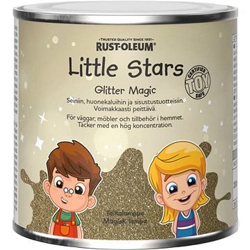 Rust-Oleum Třpytivá barva na dětský nábytek a hračky Glitter Magic zlatá, RO.20632.DE.0.25
Rust-Oleum Třpytivá barva na dětský nábytek a hračky Glitter Magic zlatá, RO.20632.DE.0.25