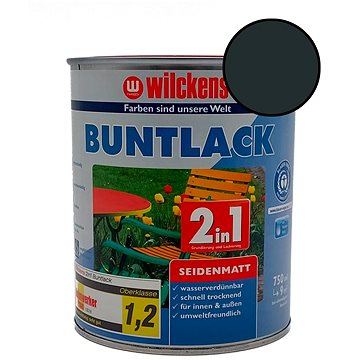 Wilckens Vodouředitelná univerzální akrylátová matná barva 2 v 1 tmavě šedá, WI.12471600050
Wilckens Vodouředitelná univerzální akrylátová matná barva 2 v 1 tmavě šedá, WI.12471600050