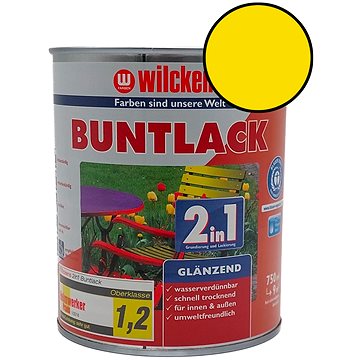 Wilckens Vodouředitelná univerzální akrylátová lesklá barva 2 v 1 žlutá, WI.10412100050
Wilckens Vodouředitelná univerzální akrylátová lesklá barva 2 v 1 žlutá, WI.10412100050