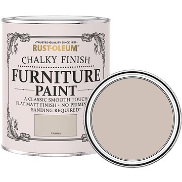 Rust-Oleum Křídová matná barva na nábytek Chalky Finish Furniture Paint, béžová, RO.14015.HU.0.75
Rust-Oleum Křídová matná barva na nábytek Chalky Finish Furniture Paint, béžová, RO.14015.HU.0.75