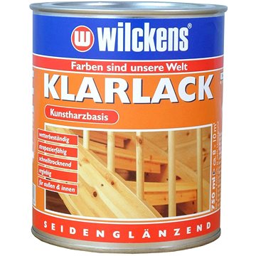Wilckens Bezbarvý pololesklý lak Klarlack seidenglaenzend 750 ml, WI.10001000050
Wilckens Bezbarvý pololesklý lak Klarlack seidenglaenzend 750 ml, WI.10001000050
