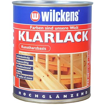 Wilckens Bezbarvý lak na dřevo ve vysokém lesku Klarlack hochglaenzend 750 ml, WI.10000000050
Wilckens Bezbarvý lak na dřevo ve vysokém lesku Klarlack hochglaenzend 750 ml, WI.10000000050
