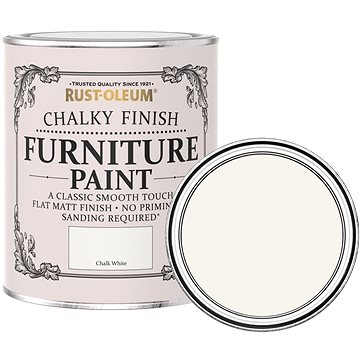 Rust-Oleum Křídová matná barva na nábytek Chalky Finish Furniture Paint bílá, RO.14000.HU.0.125
Rust-Oleum Křídová matná barva na nábytek Chalky Finish Furniture Paint bílá, RO.14000.HU.0.125