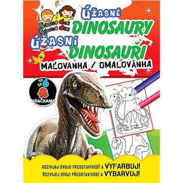 Úžasné dinosaury Úžasní dinosauři, maľovanka / omalovánka: Rozvíjaj svoju predstavivosť a vyfarbuj!
Úžasné dinosaury Úžasní dinosauři, maľovanka / omalovánka: Rozvíjaj svoju predstavivosť a vyfarbuj!