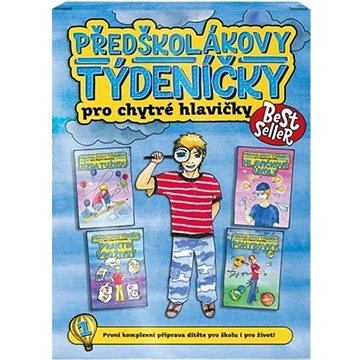 Předškolákovy týdeníčky pro chytré hlavičky: První komplexní příprava dítěte pro školu i pro život!
Předškolákovy týdeníčky pro chytré hlavičky: První komplexní příprava dítěte pro školu i pro život!