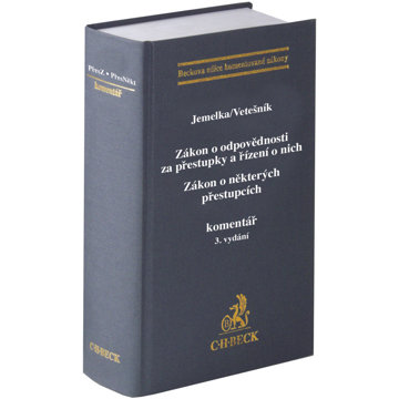 Zákon o odpovědnosti za přestupky a řízení o nich: Zákon o některých přestupcích Komentář
Zákon o odpovědnosti za přestupky a řízení o nich: Zákon o některých přestupcích Komentář