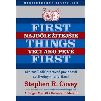Najdôležitejšie veci ako prvé First things first: Ako zosúladiť pracovné povinnosti so životnými pri
Najdôležitejšie veci ako prvé First things first: Ako zosúladiť pracovné povinnosti so životnými pri