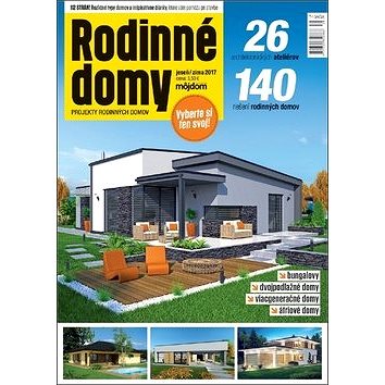 Rodinné domy Jeseň/zima 2017: 140 riešení rodinných domov 26 architektonických ateliérov
Rodinné domy Jeseň/zima 2017: 140 riešení rodinných domov 26 architektonických ateliérov