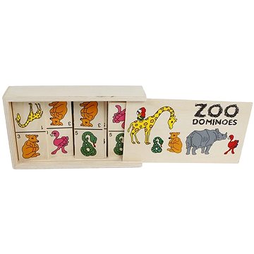 Mikro Trading a.s. Domino dřevěné zvířátka 15,5 × 9 × 4 cm 28 ks v dřevěné krabičce ve fólii
Mikro Trading a.s. Domino dřevěné zvířátka 15,5 × 9 × 4 cm 28 ks v dřevěné krabičce ve fólii
