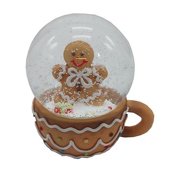 GOBA Vánoční dekorace - perníčkové sněžítko, velké
GOBA Vánoční dekorace - perníčkové sněžítko, velké