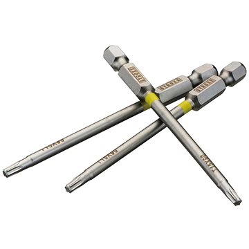 STROXX Sada bitů T×15 1/4" 90mm - 3 ks
STROXX Sada bitů T×15 1/4" 90mm - 3 ks