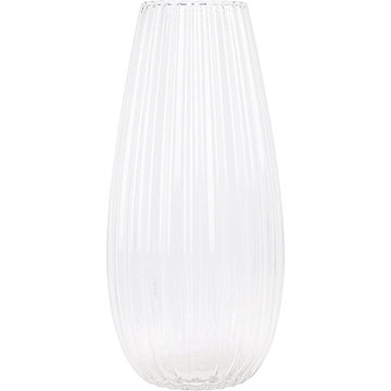 Home Styling Collection Skleněná váza CELAR, ryhlované sklo, průměr 17 × 37 cm, transparentní
Home Styling Collection Skleněná váza CELAR, ryhlované sklo, průměr 17 × 37 cm, transparentní