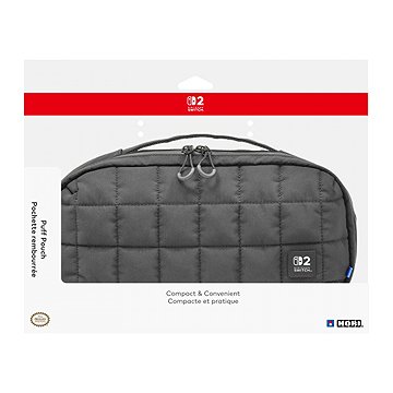 Hori Puff Pouch - Black - Nintendo Switch 2 
Hori Puff Pouch - Black - Nintendo Switch 2