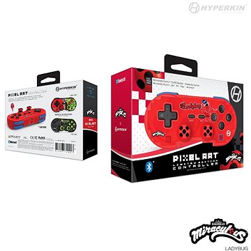 Hyperkin Pixel Art Miraculous Bluetooth Controller for Nintendo Switch/PC/Mac/Android (Ladybug)
Hyperkin Pixel Art Miraculous Bluetooth Controller for Nintendo Switch/PC/Mac/Android (Ladybug)