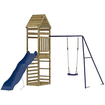 Shumee Dětské hřiště na zahradu 3156930, 245 × 335 × 264 cm, impregnované borové dřevo
Shumee Dětské hřiště na zahradu 3156930, 245 × 335 × 264 cm, impregnované borové dřevo