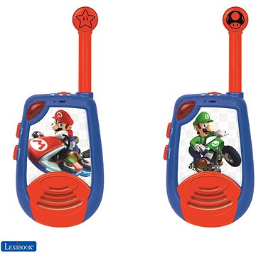 Lexibook Mario Kart Digitální vysílačky do 2 km/1,3 míle se světelnou funkcí Morseovy abecedy
Lexibook Mario Kart Digitální vysílačky do 2 km/1,3 míle se světelnou funkcí Morseovy abecedy