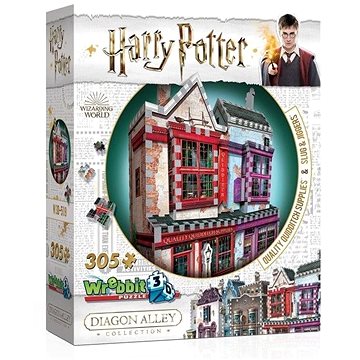 Wrebbit 3D puzzle Harry Potter: Prvotřídní potřeby pro famfrpál a Slug & Jiggers Apothecary 305 dílk
Wrebbit 3D puzzle Harry Potter: Prvotřídní potřeby pro famfrpál a Slug & Jiggers Apothecary 305 dílk