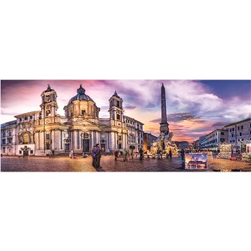Trefl Panoramatické puzzle Piazza Navona, Řím 500 dílků 
Trefl Panoramatické puzzle Piazza Navona, Řím 500 dílků
