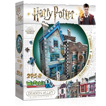 Wrebbit 3D puzzle Harry Potter: Obchod s hůlkami pana Olivandera a Scribbulus 295 dílků
Wrebbit 3D puzzle Harry Potter: Obchod s hůlkami pana Olivandera a Scribbulus 295 dílků