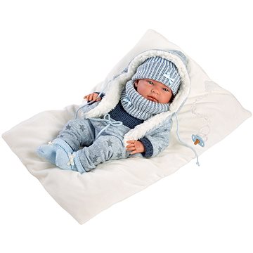 Llorens 73881 New Born Chlapeček - realistická panenka miminko s celovinylovým tělem - 40 cm
Llorens 73881 New Born Chlapeček - realistická panenka miminko s celovinylovým tělem - 40 cm