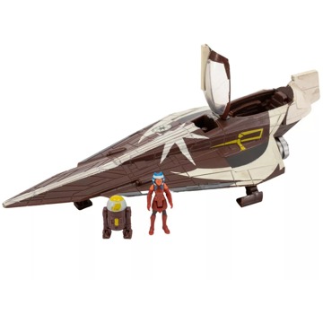 Star Wars Micro Galaxy Squadron - 13 cm - Jedi Starfighter (Delta 7-B) + Ahsoka Tano & R7-A7
Star Wars Micro Galaxy Squadron - 13 cm - Jedi Starfighter (Delta 7-B) + Ahsoka Tano & R7-A7
