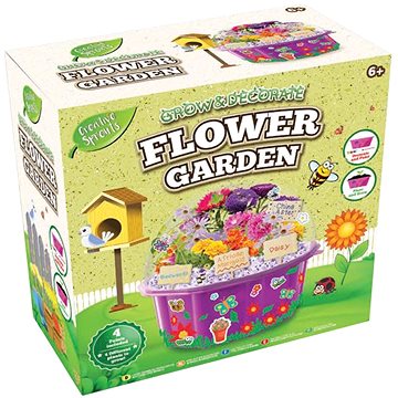 Grow&decorate vypěstuj si květiny, 4 druhy sazenic, s doplňky, v PVC květináči, v krabičce
Grow&decorate vypěstuj si květiny, 4 druhy sazenic, s doplňky, v PVC květináči, v krabičce