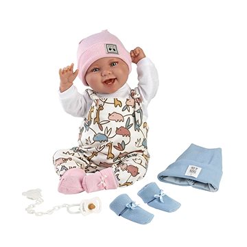 Llorens 84481 New Born 2 v 1 - realistická panenka miminko se zvuky a měkkým látkovým tělem - 44 cm
Llorens 84481 New Born 2 v 1 - realistická panenka miminko se zvuky a měkkým látkovým tělem - 44 cm