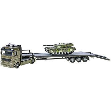 Mikrotrading Traffic vojenský transporter s obrněnými vozidly 25 cm, kov, volný chod, 2 ks
Mikrotrading Traffic vojenský transporter s obrněnými vozidly 25 cm, kov, volný chod, 2 ks