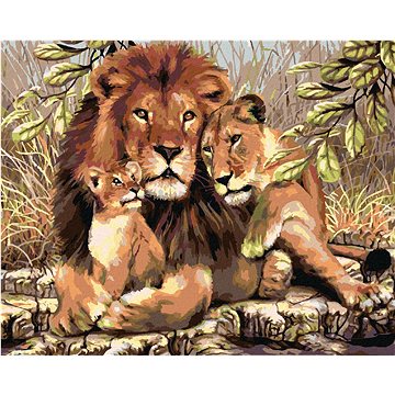 Diamondi - Diamantové malování - LEV S LVICÍ A LVÍČETEM, 40x50 cm, Vypnuté plátno na rám
Diamondi - Diamantové malování - LEV S LVICÍ A LVÍČETEM, 40x50 cm, Vypnuté plátno na rám
