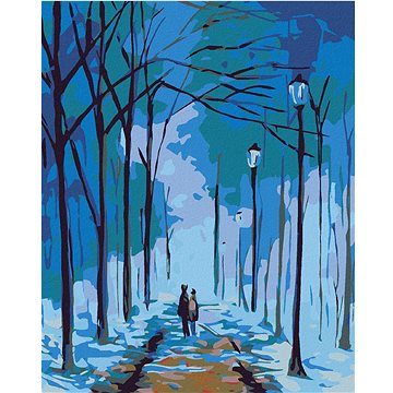 Diamondi - Diamantové malování - ZIMNÍ PROCHÁZKA POD LAMPAMI, 40x50 cm, Vypnuté plátno na rám
Diamondi - Diamantové malování - ZIMNÍ PROCHÁZKA POD LAMPAMI, 40x50 cm, Vypnuté plátno na rám