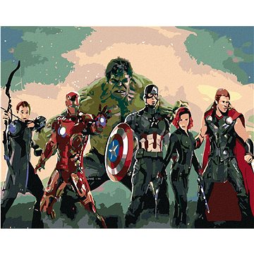 Diamondi - Diamantové malování - AVENGERS ASSEMBLE, 40x50 cm, bez rámu a bez vypnutí plátna
Diamondi - Diamantové malování - AVENGERS ASSEMBLE, 40x50 cm, bez rámu a bez vypnutí plátna