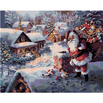 Diamondi - Diamantové malování - SANTA CLAUS S DÁRKY, 40x50 cm, bez rámu a bez vypnutí plátna
Diamondi - Diamantové malování - SANTA CLAUS S DÁRKY, 40x50 cm, bez rámu a bez vypnutí plátna