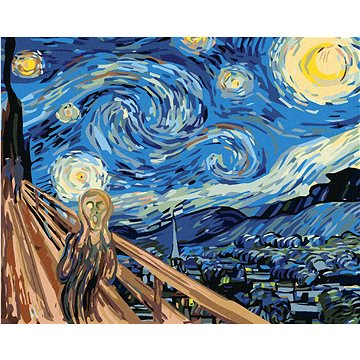 Diamondi - VÝKŘIK NA HVĚZDNOU NOC - INSPIRACE VAN GOGHEM, 40x50 cm, vypnuté plátno na rám
Diamondi - VÝKŘIK NA HVĚZDNOU NOC - INSPIRACE VAN GOGHEM, 40x50 cm, vypnuté plátno na rám