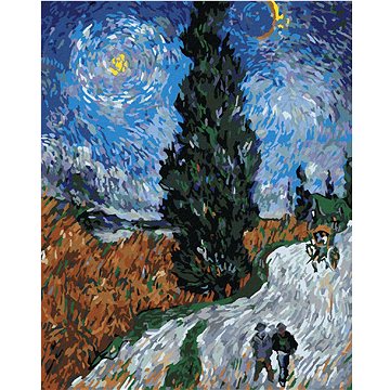 Diamondi - CESTA S CYPŘIŠEM A HVĚZDOU (VINCENT VAN GOGH), 40x50 cm, vypnuté plátno na rám
Diamondi - CESTA S CYPŘIŠEM A HVĚZDOU (VINCENT VAN GOGH), 40x50 cm, vypnuté plátno na rám