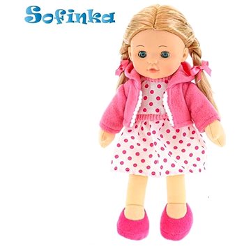 MIKRO-TRADING Panenka Sofinka blondýnka 31 cm mrkací měkké tělo na baterie česky mluvící v krabičce
MIKRO-TRADING Panenka Sofinka blondýnka 31 cm mrkací měkké tělo na baterie česky mluvící v krabičce