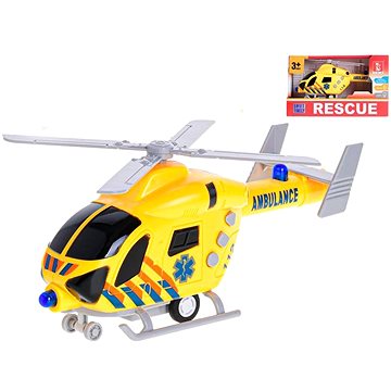 Mikro-Trading Helikoptéra ambulance, na setrvačník a baterie, se světlem a zvukem, 20 cm
Mikro-Trading Helikoptéra ambulance, na setrvačník a baterie, se světlem a zvukem, 20 cm
